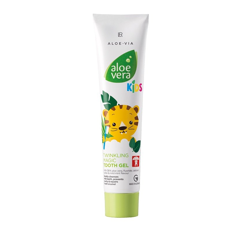 Aloe Vera Jungle Friends Magicky třpytivý zubní gel - 50 ml | Elershop.cz