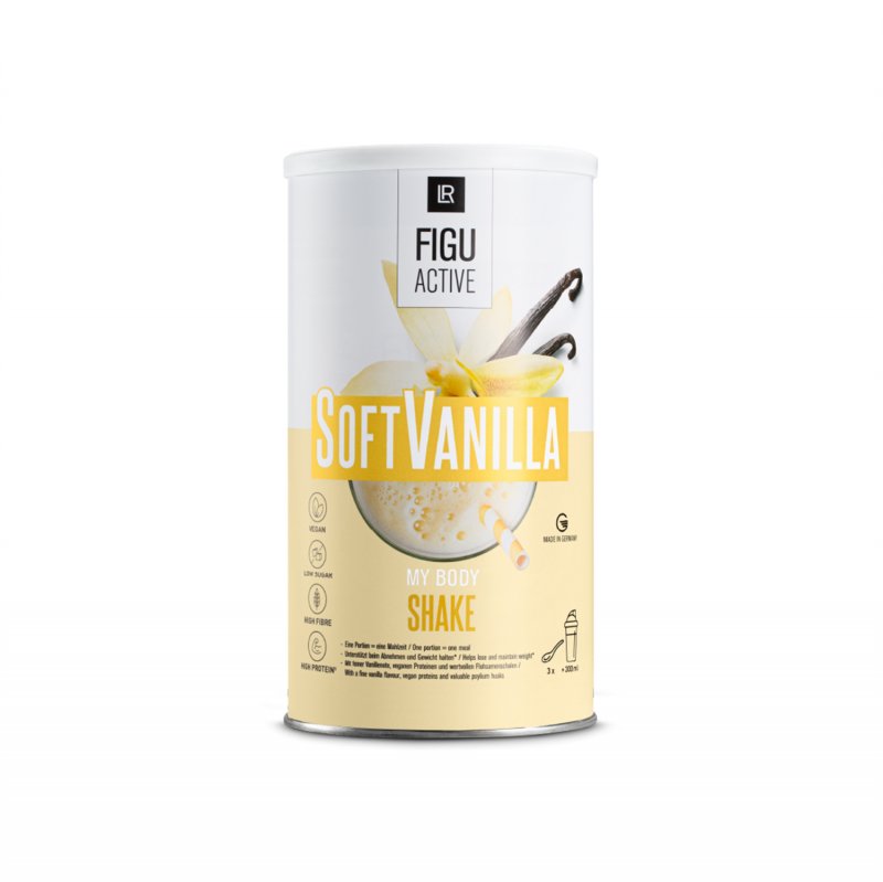 Figu Active Koktejl Soft Vanilla -  496 g (16 porcí a 31 g)  | Elershop.cz